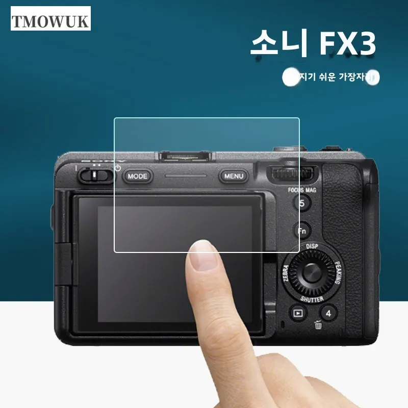 Para Sony FX3 FX30 ZV1 ZV1 - E10 A9 A9II - Protector de pantalla de vidrio templado antiarañazos 9H