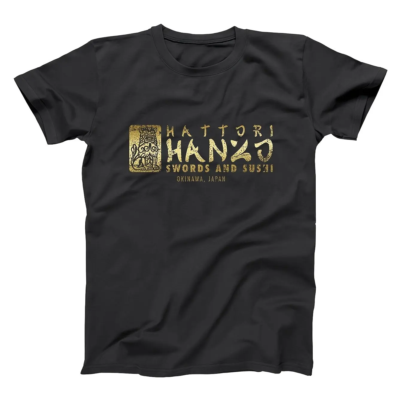 Camiseta gráfica Hattori Hanzo Masashige Kung Fu Kill Bill para hombre, diseño samurái japonés con espadas Hattori Hanzo Masashige