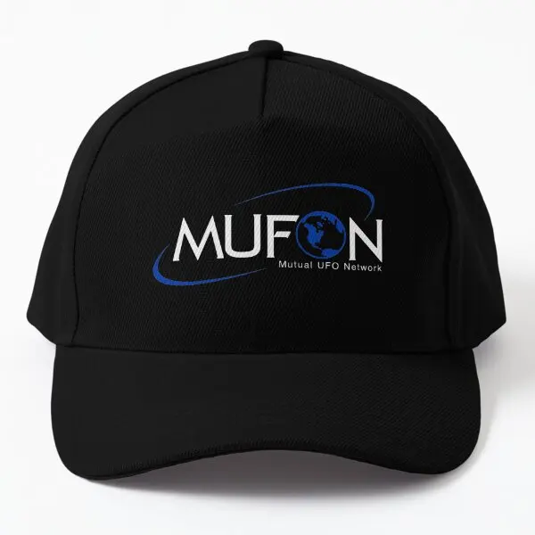 Mufon Mutual Ufo Network Design  Baseball Cap Hat Black Casquette Bonnet  Snapback Hip Hop Mens Czapka Fish Sun Sport Outdoor