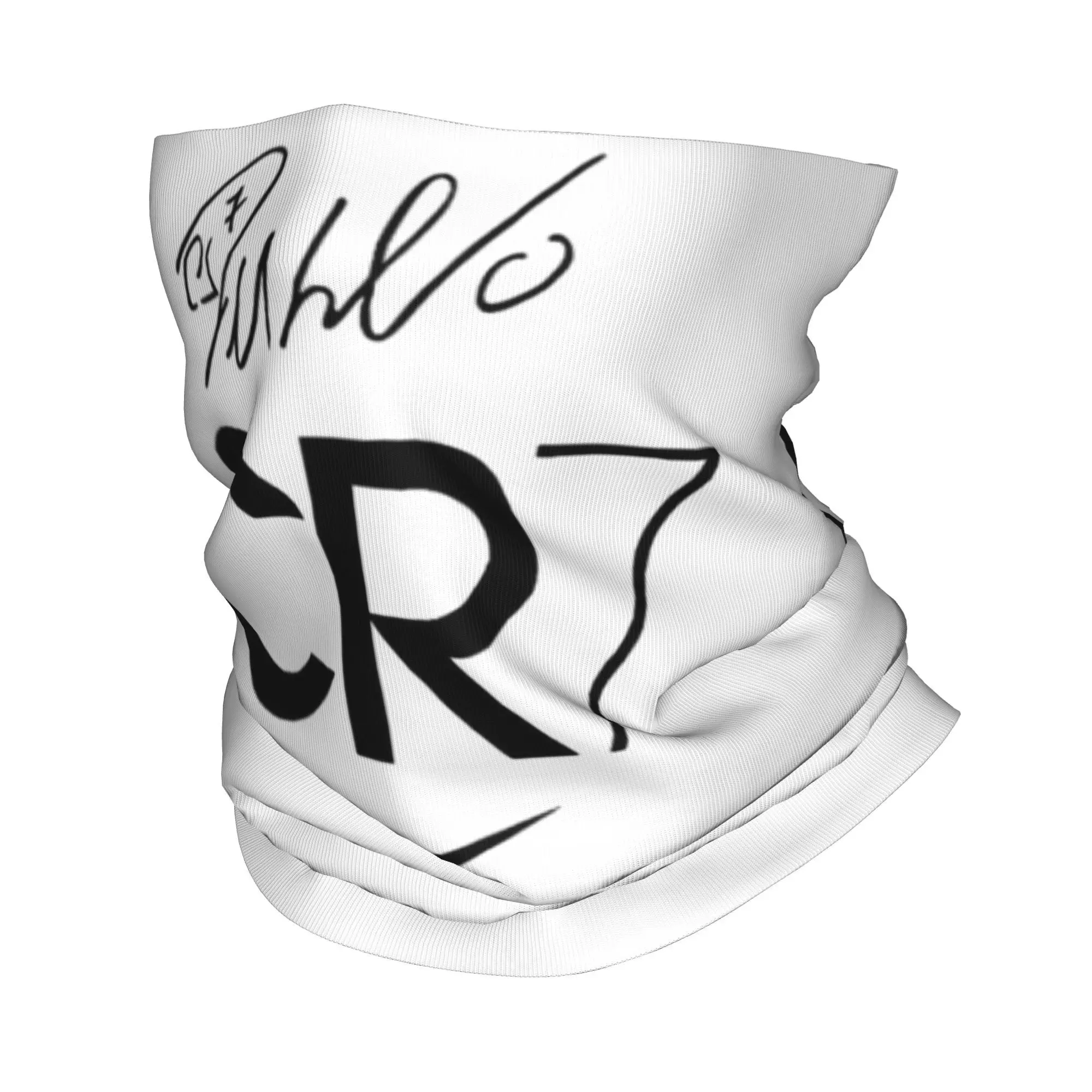 

Cr7 Football Ronaldo Signature Bandana Neck Gaiter Printed Wrap Mask Scarf Multi-use Headband Hiking Fishing For Men Women Adult