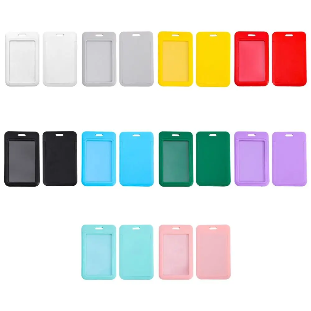 

Plastic Business Card Holder Cute Credit Card Holders ID Card Sleeve Student