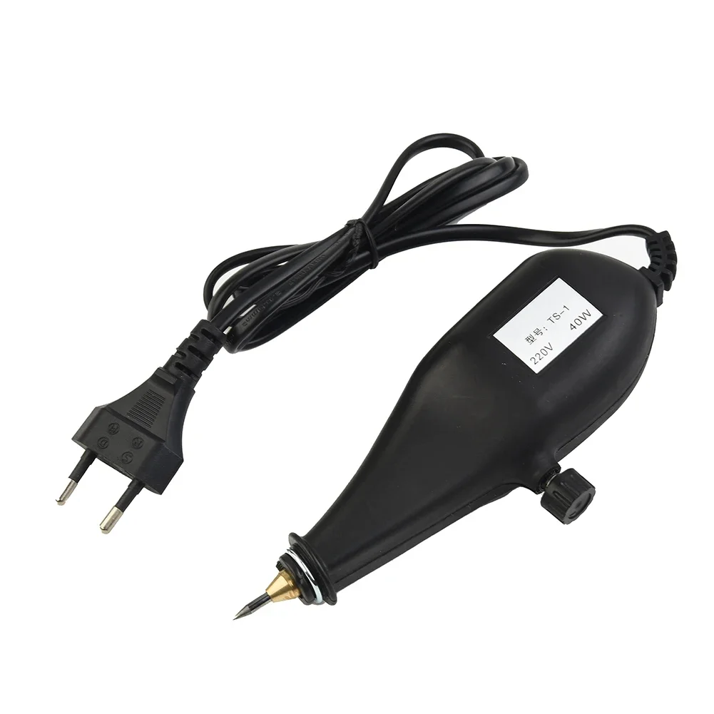 Pluma de grabado eléctrica, herramienta de grabado, 220V, 40W, 0.1A, máquina Plotter, puntas de cincel, madera, Metal, vidrio, piedra