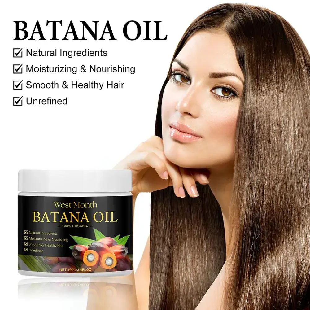 

Organic Natural 100g Batana Oil Pure Batana Oil Butter Hair Strengthening Hair Loss For Men Women Makeup Tool E9K7