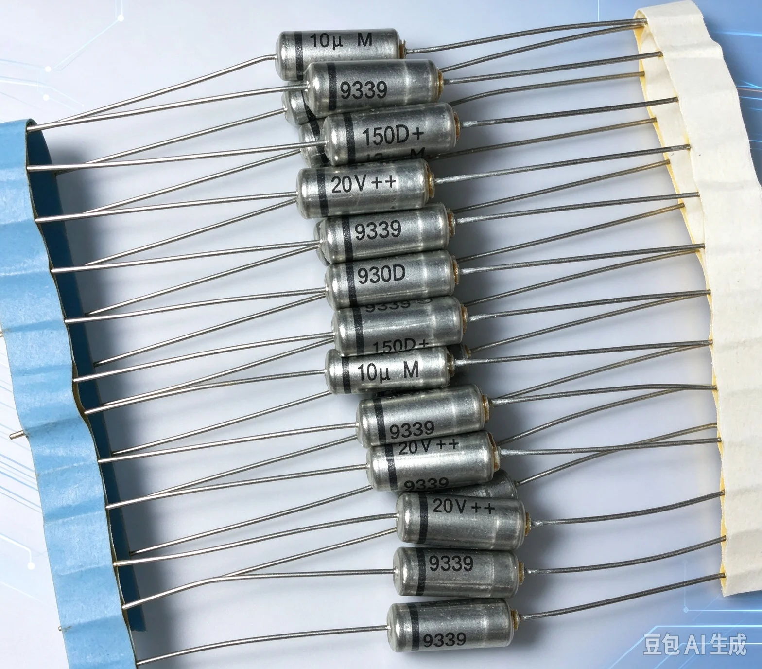 Orig for SPRAGUE 150D 10UF 20V Axial Tantalum Capacitor Replace 25V  30pcs