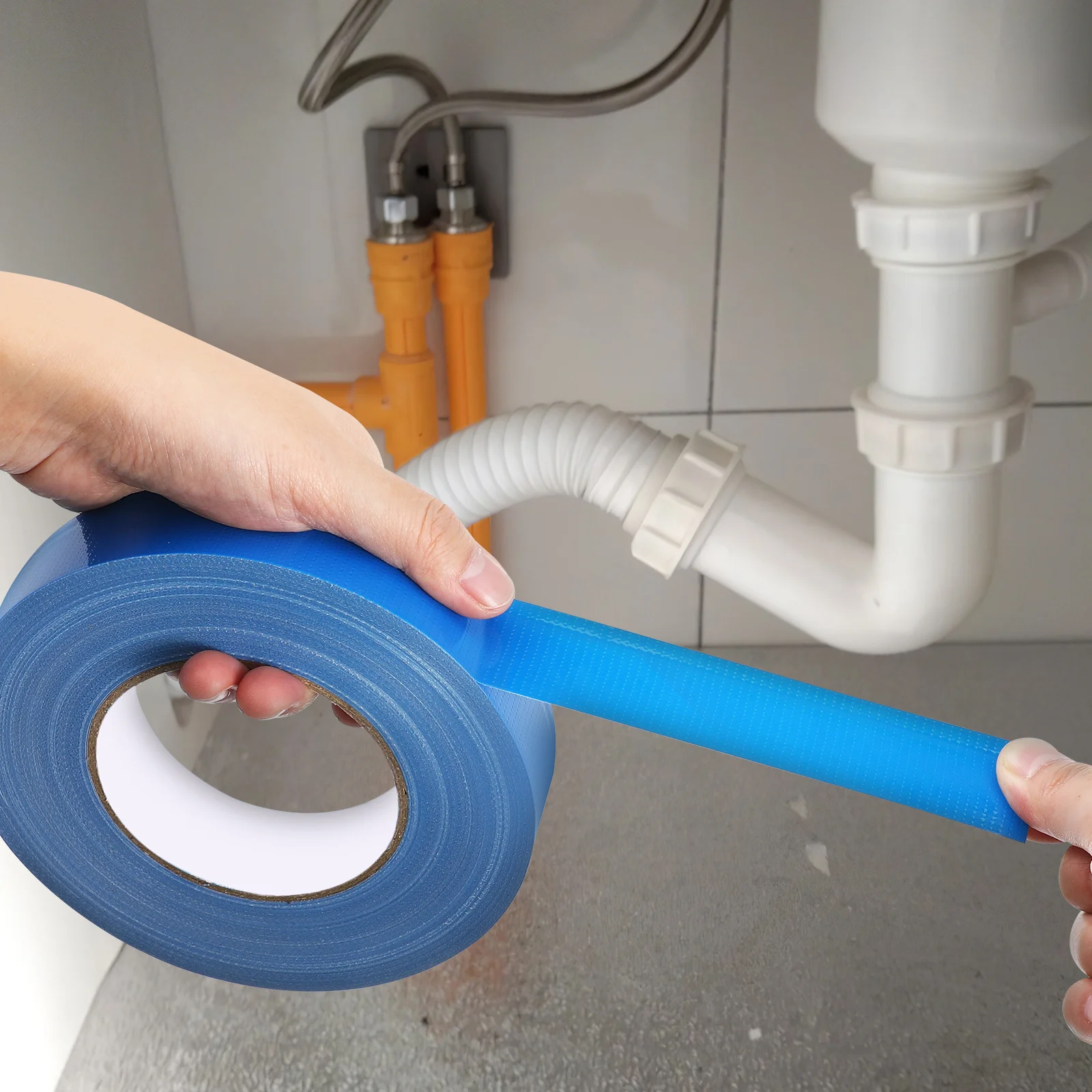 

1 Roll Heavy Duty Waterproof Tape Colored Outdoor Seam Fixing Tape 50m Weatherproof Durable Multi Surface Repair