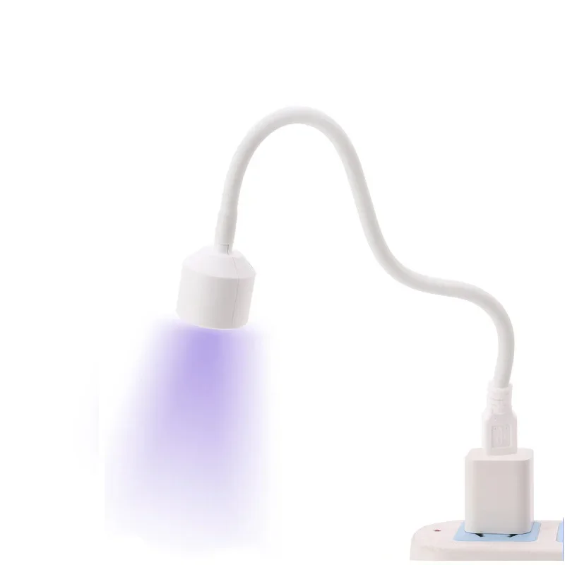 New mini USB nail lamp refers to phototherapy mecha baking lamp led small portable phototherapy lamp