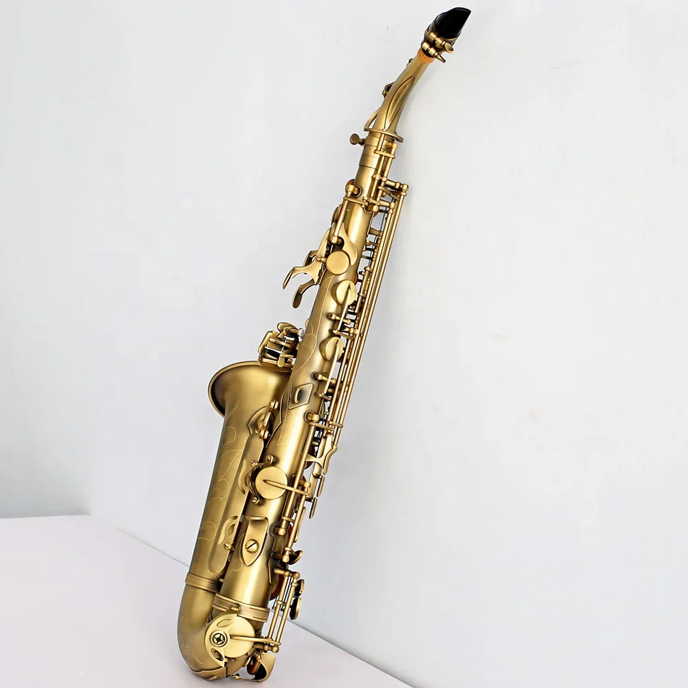 Professional Alto Saxophone Bronze Color Archaize Alto Eb Saxophone