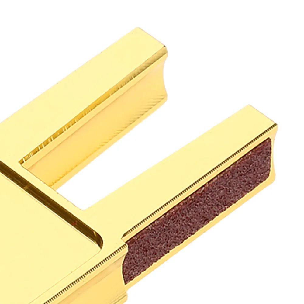 

Multifunction Tool Billiard Cue Tip Trimmer Aluminum alloy U Shaped Billiard Cue Tip Shaper Compact Portable