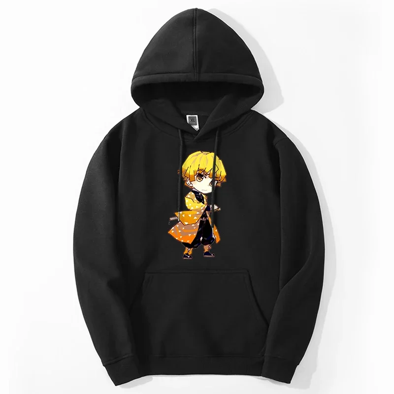 hot anime hoodies men/women winter zenitsu manga Harajuku sweatshirts fashion long sleeve fleece moletom sportswear