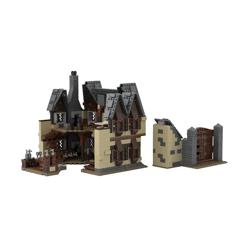 Tecnologia mattoni anelli magici film Moc Building Blocks The Prancing Pony Model assemblaggio fai da te Street View Toys regali per bambini