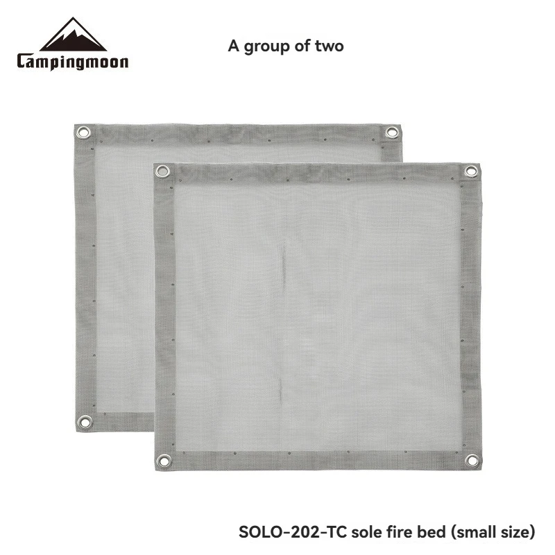 

Складная сетчатая сетка для костровой чаши SOLO-303-TC, коврик для кемпинга, складная сетка из нержавеющей стали для камина, патио, уличного обогревателя, сетка для очага