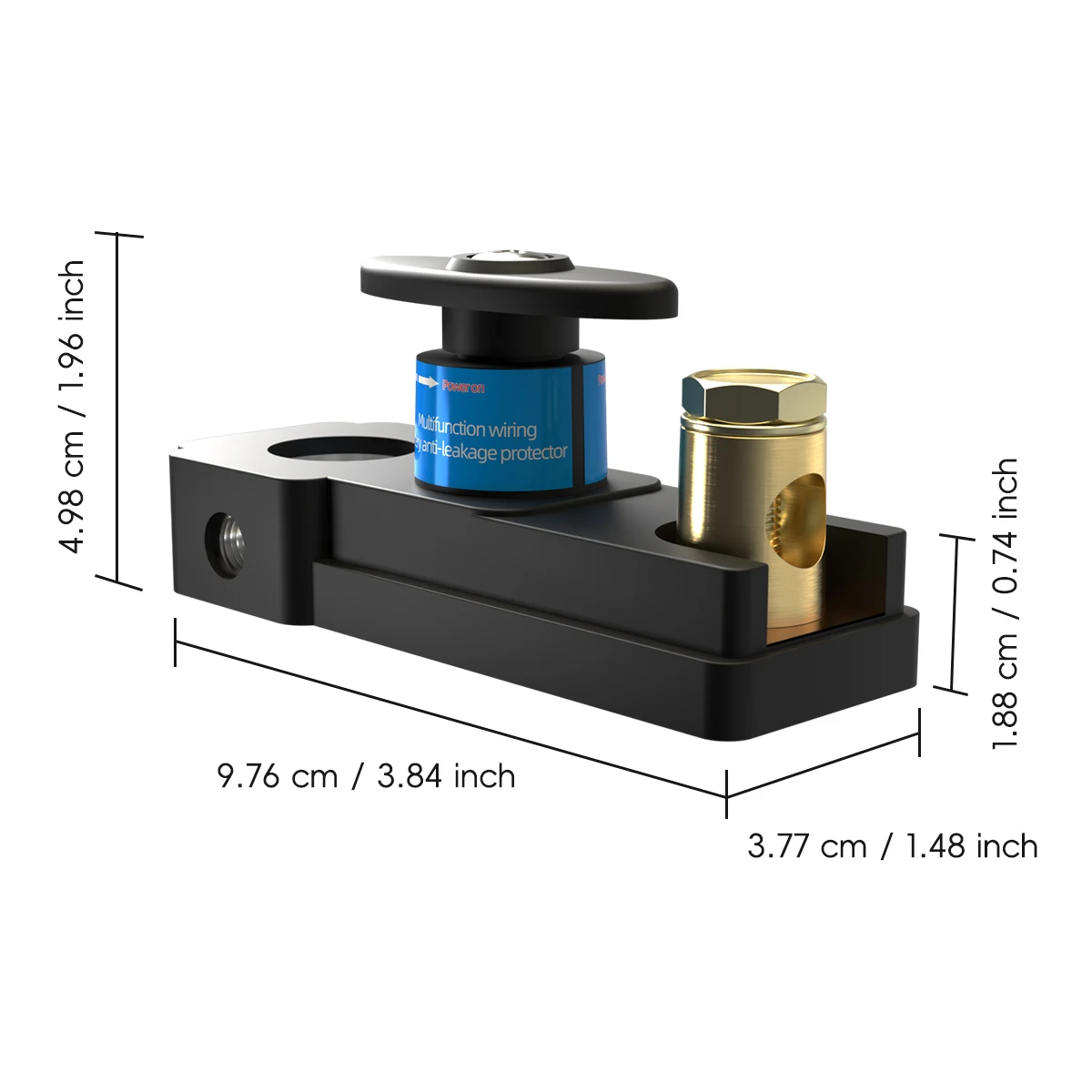 1pcs 12V 24V Battery Disconnect Switch Anti-Power Off Leakage Protector Quick Cutoff Universal Auto Parts Improve Battery Life