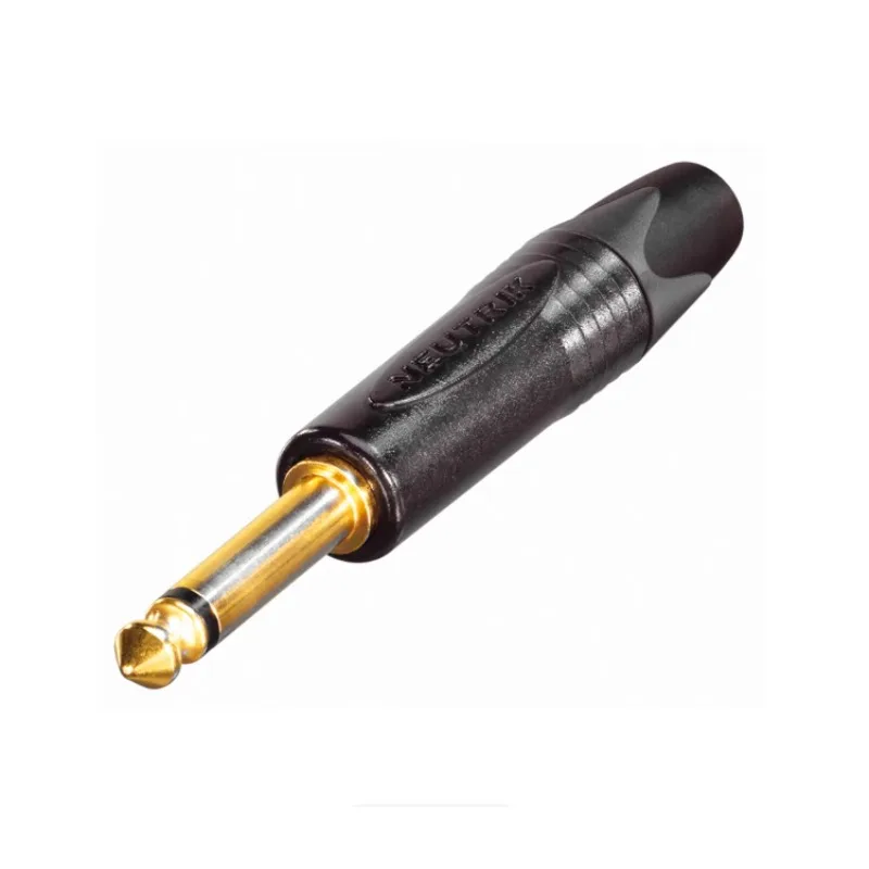 10 stuks NEUTRIK NP2X NP2X-B vergulde 6.35 grote tweekernige stekker, TS mono microfoonstekker - afbeelding 2