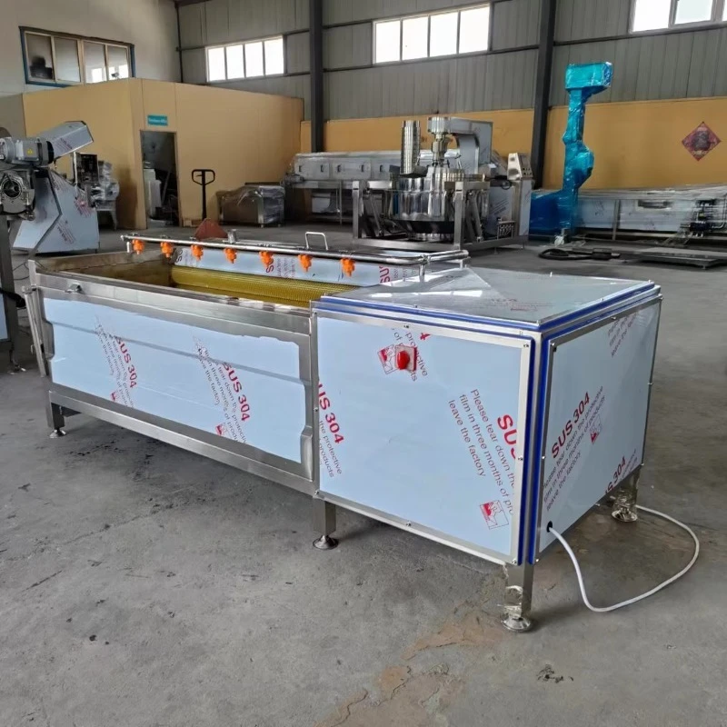 Full Automatic Industrial Fresh Fruit and Vegetable Dried Fruit Mango Raisin Washing Drying Making Machine Production Line