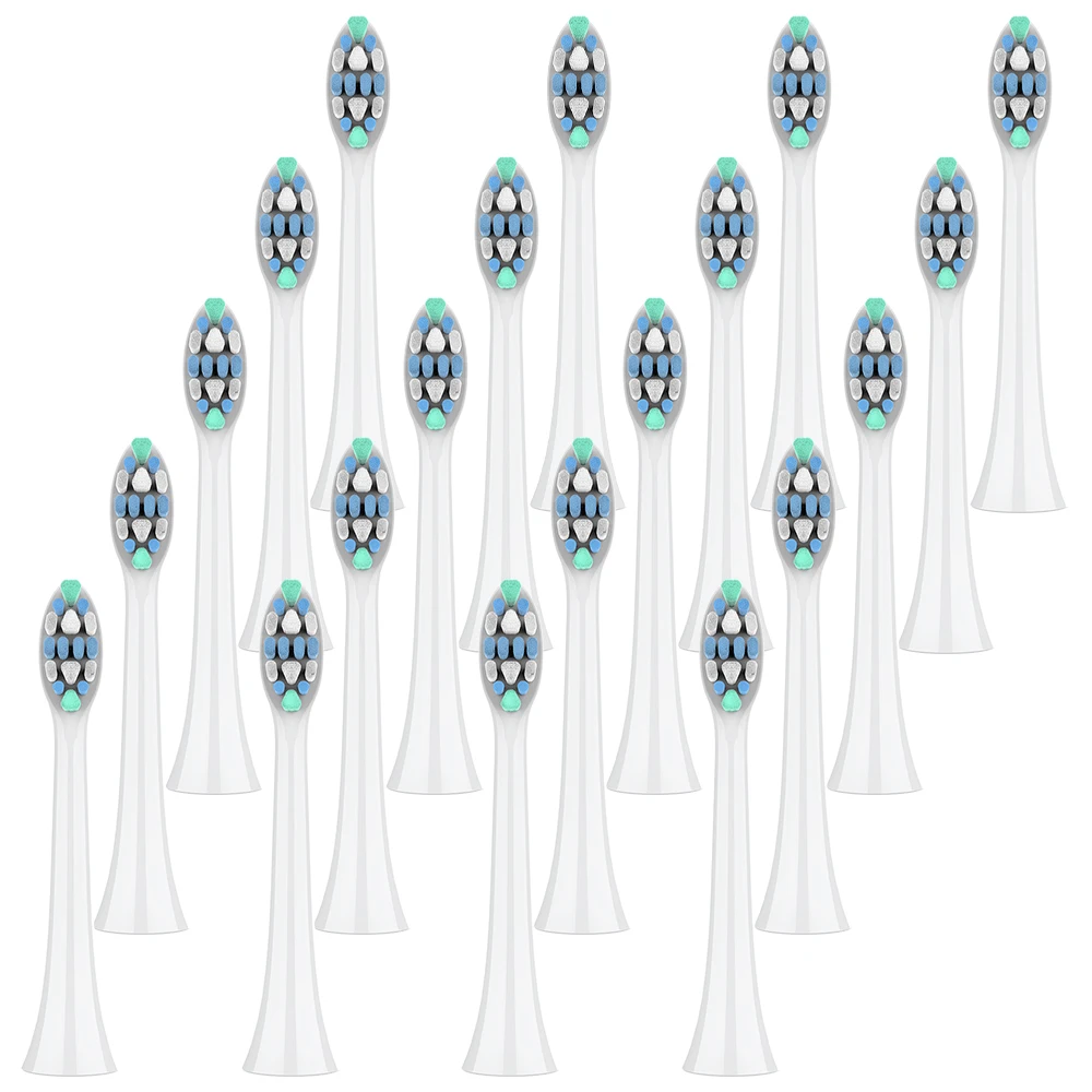 Pack of 4/8/12/20 Replacement Brush Heads Compatible with Philips Sonicare Electric Toothbrush, Tooth Head for HX4100/7500/9500