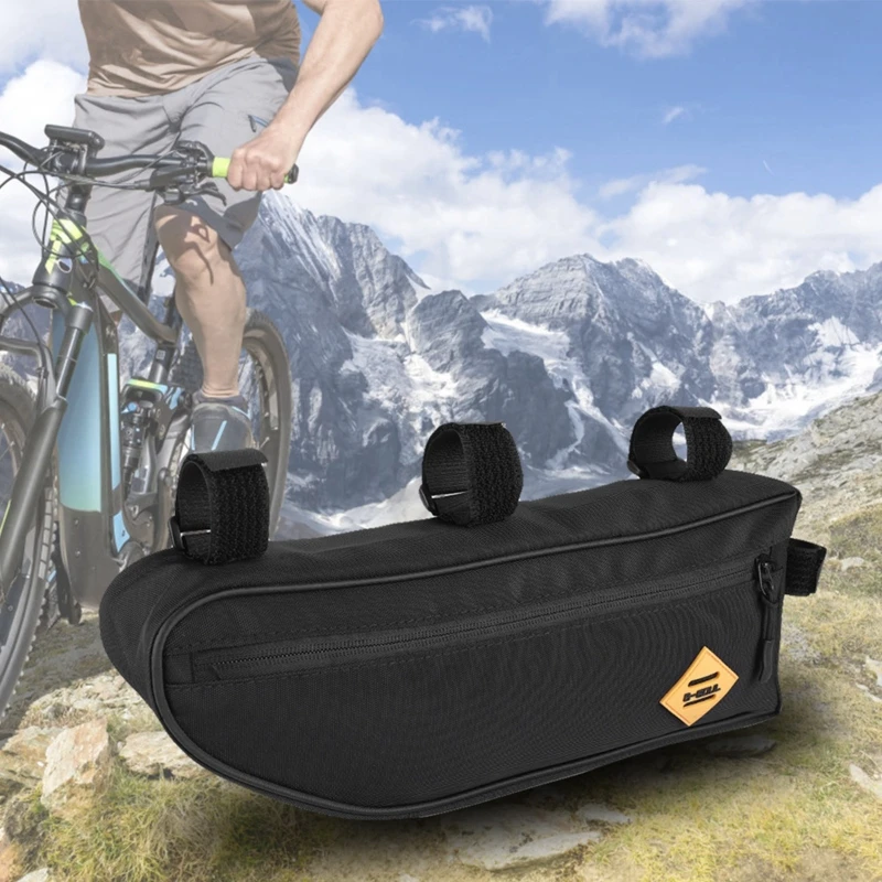 AliExpress Bike Triangle Frame Bag Front Top TubeFrame Bag Large Waterproof Bike Triangle Frame Bag Front Top Tube Cycling Under Seat Pouch