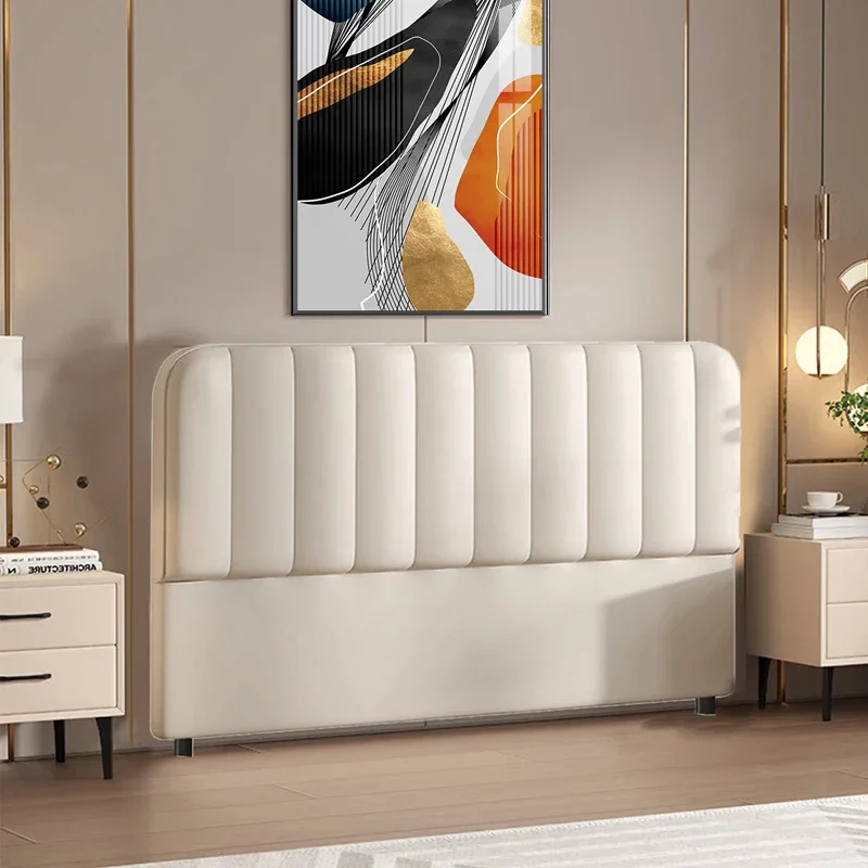 

Изголовье от пола до потолка, легкая роскошь, прикроватная мягкая сумка, спинка на отделе, вся массив дерева, для взрослых по индивидуальному заказу.