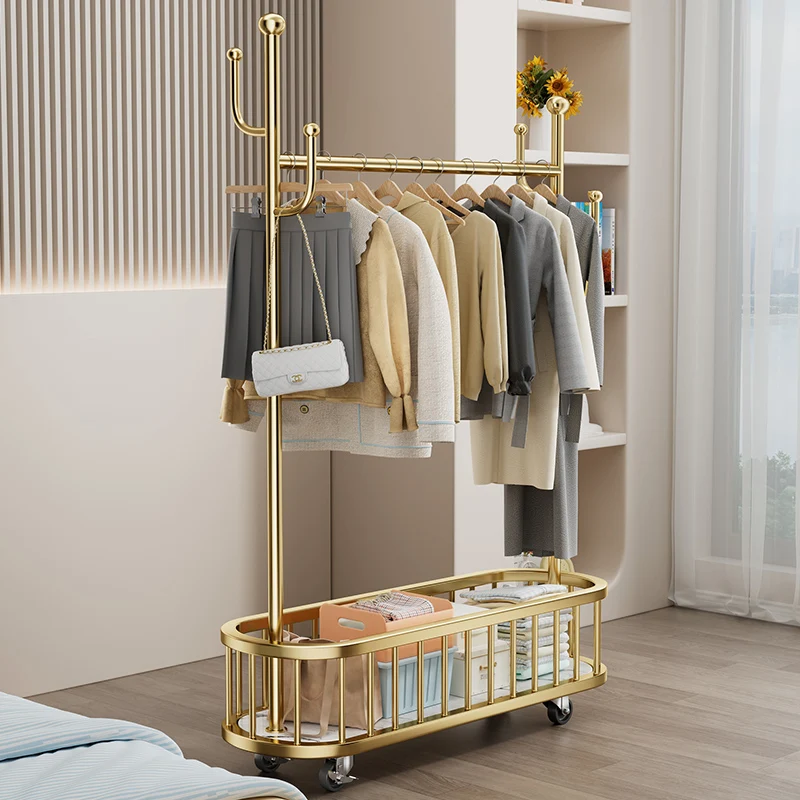 Clothes Bedroom Coat Racks Storage Minimalist Floor Vintage Coat Racks Nordic Modern Recibidor De Entrada Mueble Furniture