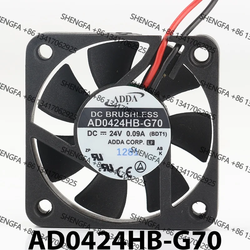 power dedicated chassis Ultra-thin silent inverter ADDA 5V 12V 48V DC24V 0.09A AC EC 4010 40X40X10MM 4CM AD0424HB-G70 coolingfan
