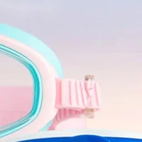 

Детские очки для плавания в большой оправе с затычками для ушей, детские противотуманные очки для плавания для мальчиков и девочек, пляжные очки для бассейна, очки для плавания