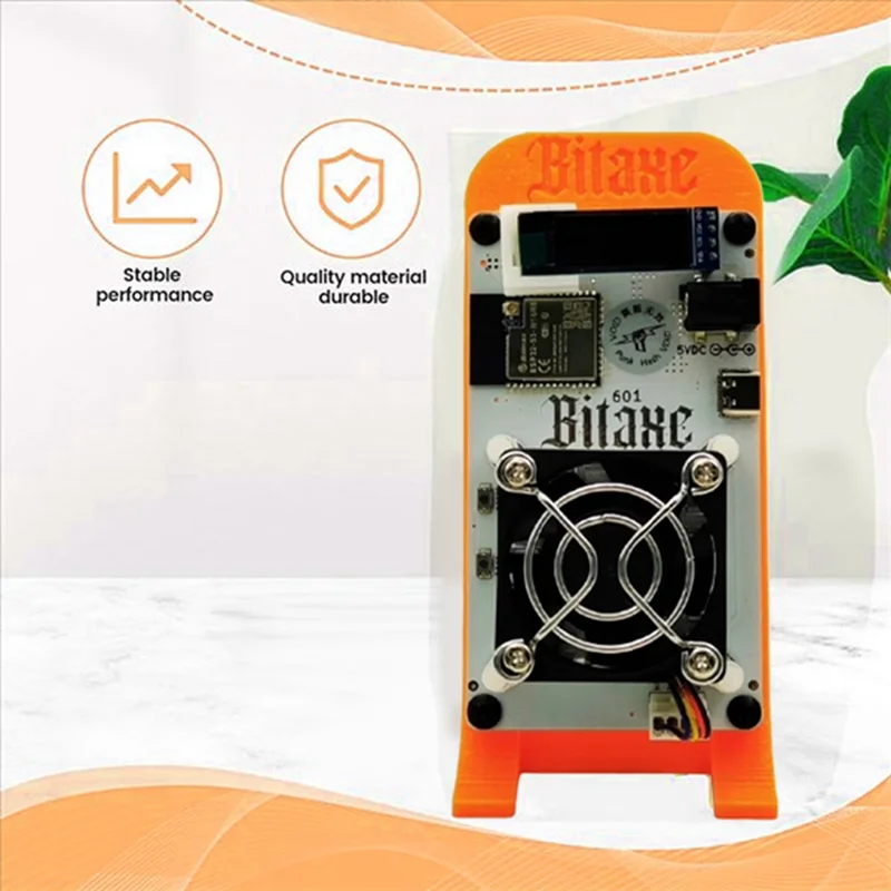 

GO-Bitaxe Gamma 601 Solo 1.2TH/S BM1370 ASIC Chip Crypto Miner 18 Вт, вилка европейского стандарта - оптимальная для биткойнов BTC
