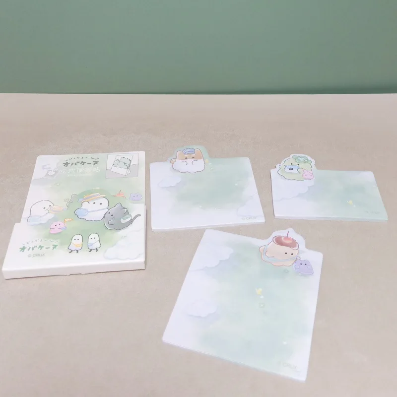 Cartoon Vertical Sticky Note Pad Cute Multi-layer Notes Creative Message Stickers Colorful Note Paper Office School Stationery