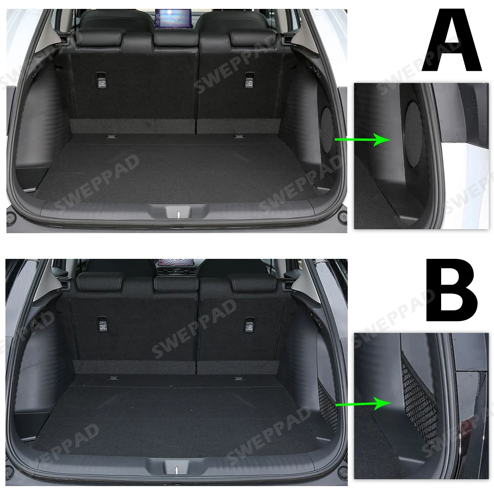 For Honda HR-V 2023 2024 Auto Full Coverage Trunk Mat Car Protective Pad Cargo Liner Interior Accessories