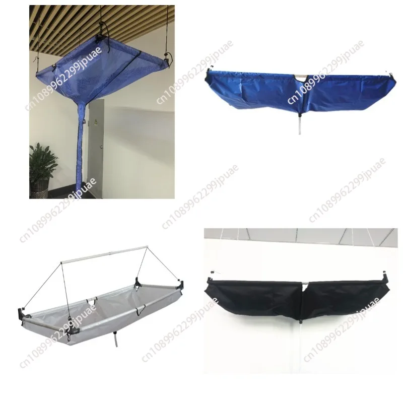 Central air conditioner water receiving cover air duct machine cleaning water receiving tool transparent thickened waterproof