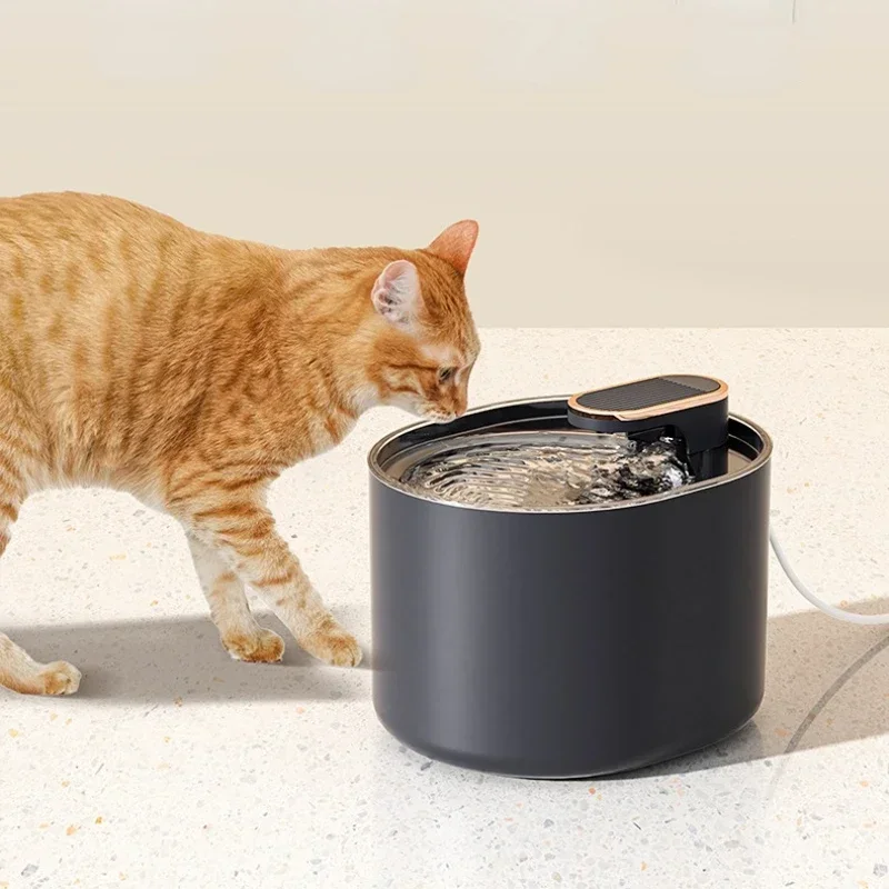

3L Cat Water Fountain with Motion Sensor Automatic Pet Water Dispenser with LED Light Ultra Silent Pet Drinking Water Fountain