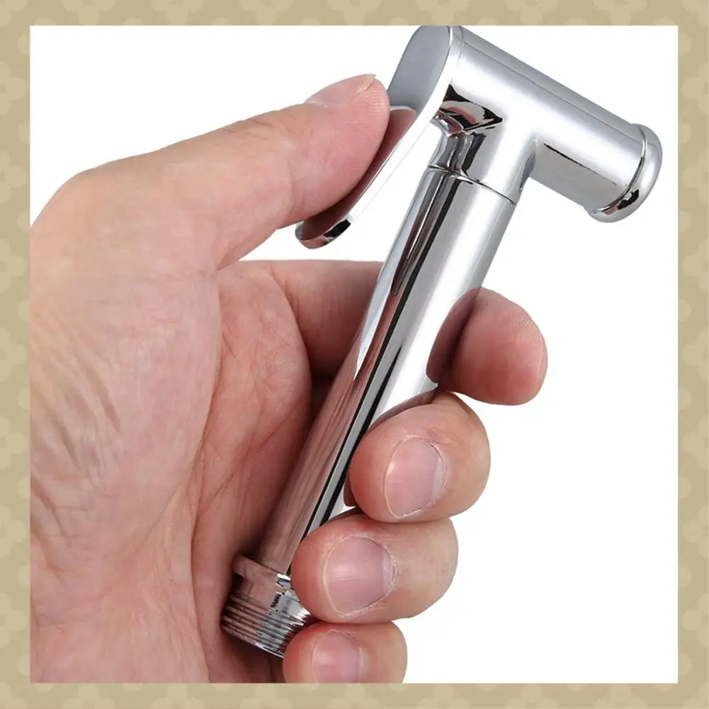 

AB45 2X Набор распылителей для унитаза и биде Мусульманский душ Ручной ручной смеситель для биде Смеситель для ванны Ручной распылитель Насадка для душа Самоочищающаяся