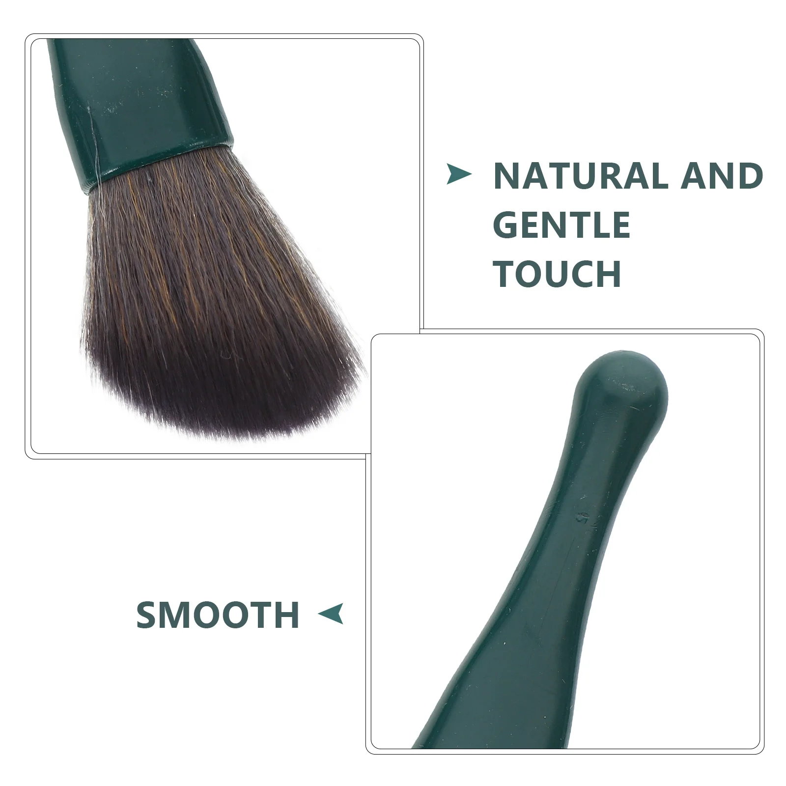 1 set mini set di pennelli per trucco per principianti setole morbide kit di cosmetici durevoli strumenti portatili per ombretto fard in polvere per il viso