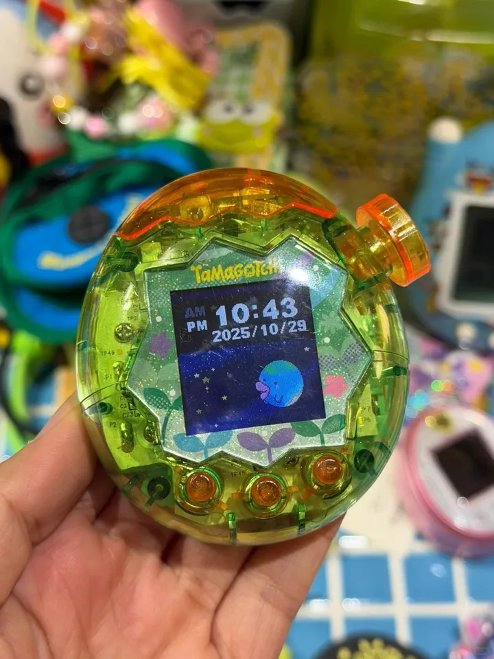 新版たまごっちパラダイス交換用シェル - グリーンシリーズカスタム