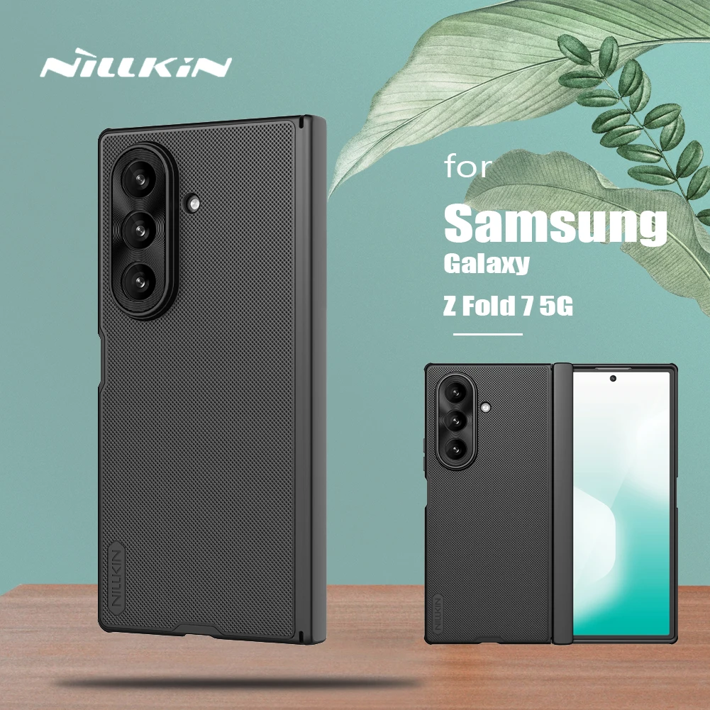 

Чехол Nillkin для Samsung Galaxy Z Fold 7 5G, супер матовый защитный чехол, ультратонкий ТПУ + ПК, матовый, полная защита