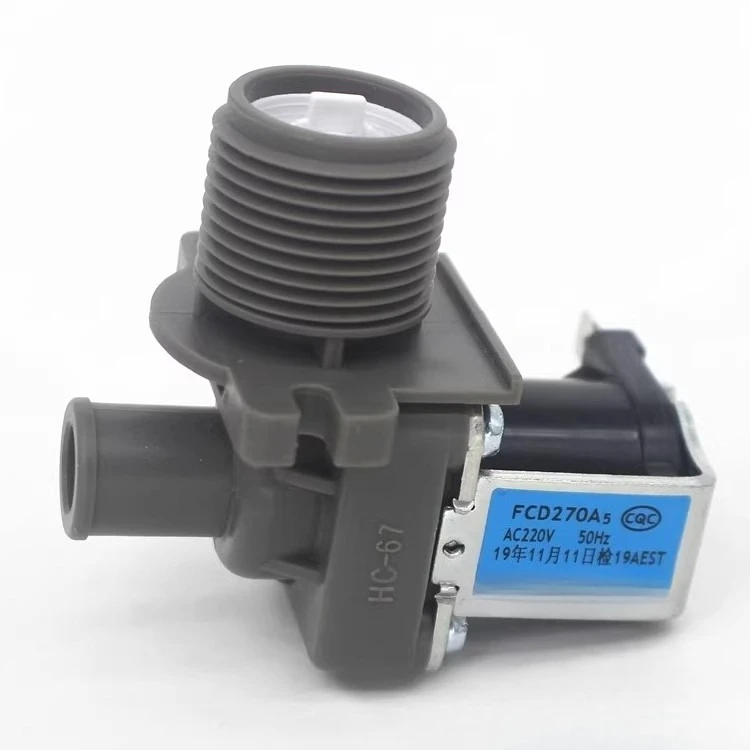 Original Washing Machine Water Inlet Solenoid Valve FCD270A, Replacement Parts Fit XQB65 Series Washer