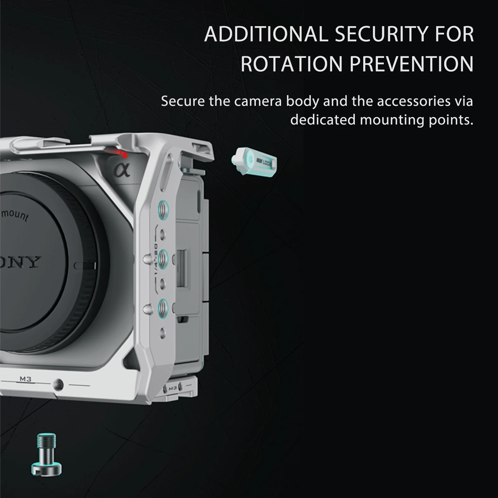 TILTA for Sony ZV-E1 Camera Cage Kit with Silicone Grip Dslr Rig Cold Shoe Nato Handle Quick Release Plate for Arca-Type