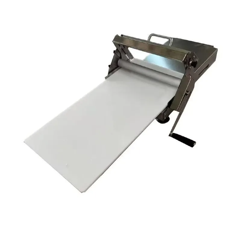 Manual Pastry Dough Sheeter Compact Bakery Tool for Croissant Production