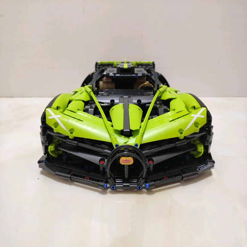 MOC جديد 3588 قطعة 1:8 عالية التقنية مدينة سيارة رياضية اللبنات الطوب نموذج لعب للأطفال هدية الكريسماس مجموعة