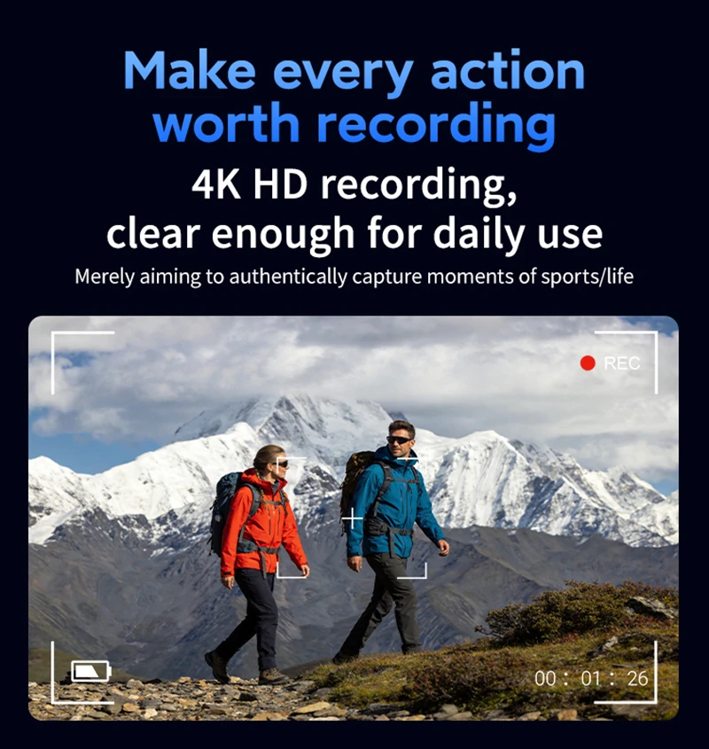 D2 Kabellose HD-Handheld-Actionkamera mit AP-Hotspot-Verbindung für Fahrrad-Vlogs, Nachtsicht-DVR, Miniatur-Camcorder – Detail 3