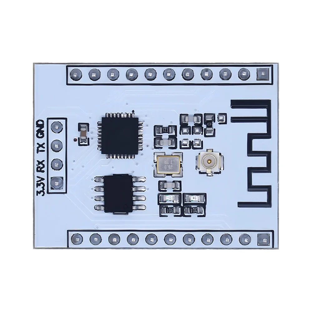 ESP8266 Serial Port WiFi Module, ESP-201 Wireless Transceiver with IPX Antenna and Full I/O Leads