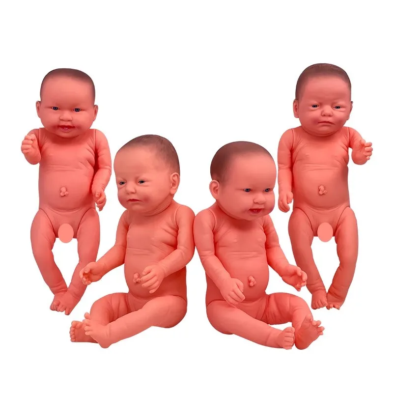 Simulation of Newborn Soft Plastic Toy Dolls Medical Baby Home Economics and Nursing Model for Nursery Training