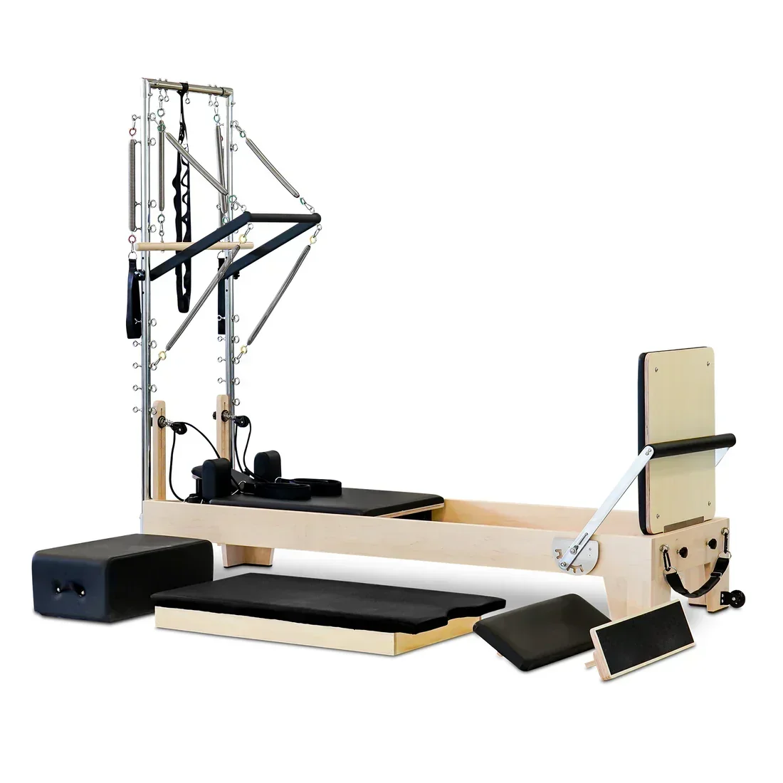 

Deren Pilates Equipmentcommercial Pilates Studio Core Bed Maple Wooden Half Trapeze Machines Pilates Reformer Tower