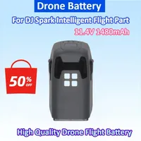 NEW Intelligent Flight Drone 11.4V 1480mAh Battery Spare Parts Use For DJI Spark Drone Rechargeable Accessories  Battery