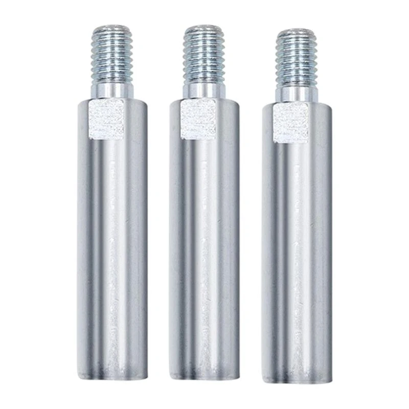 Pack 3 Connecteurs d'extensions filetage robustes Rod pour diverses broyeurs