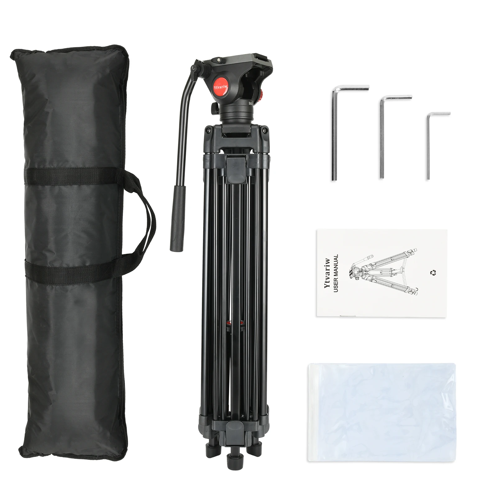 

YITAI Регулируемая подставка для цифровой зеркальной камеры, штатив для фотосъемки, видеоштатив, сверхмощный штатив