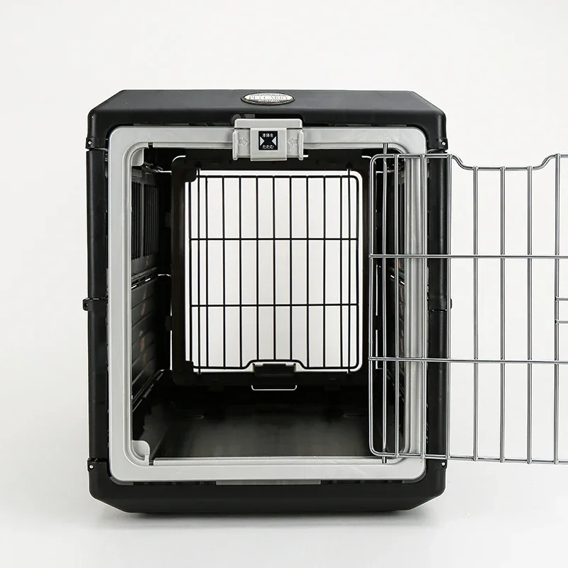 Folding Pet Air Box Dogs Cats Foldable Air Box Cat Cage Removable Dog Stuff Large Space Pet Travel Carrier Pet Supplies