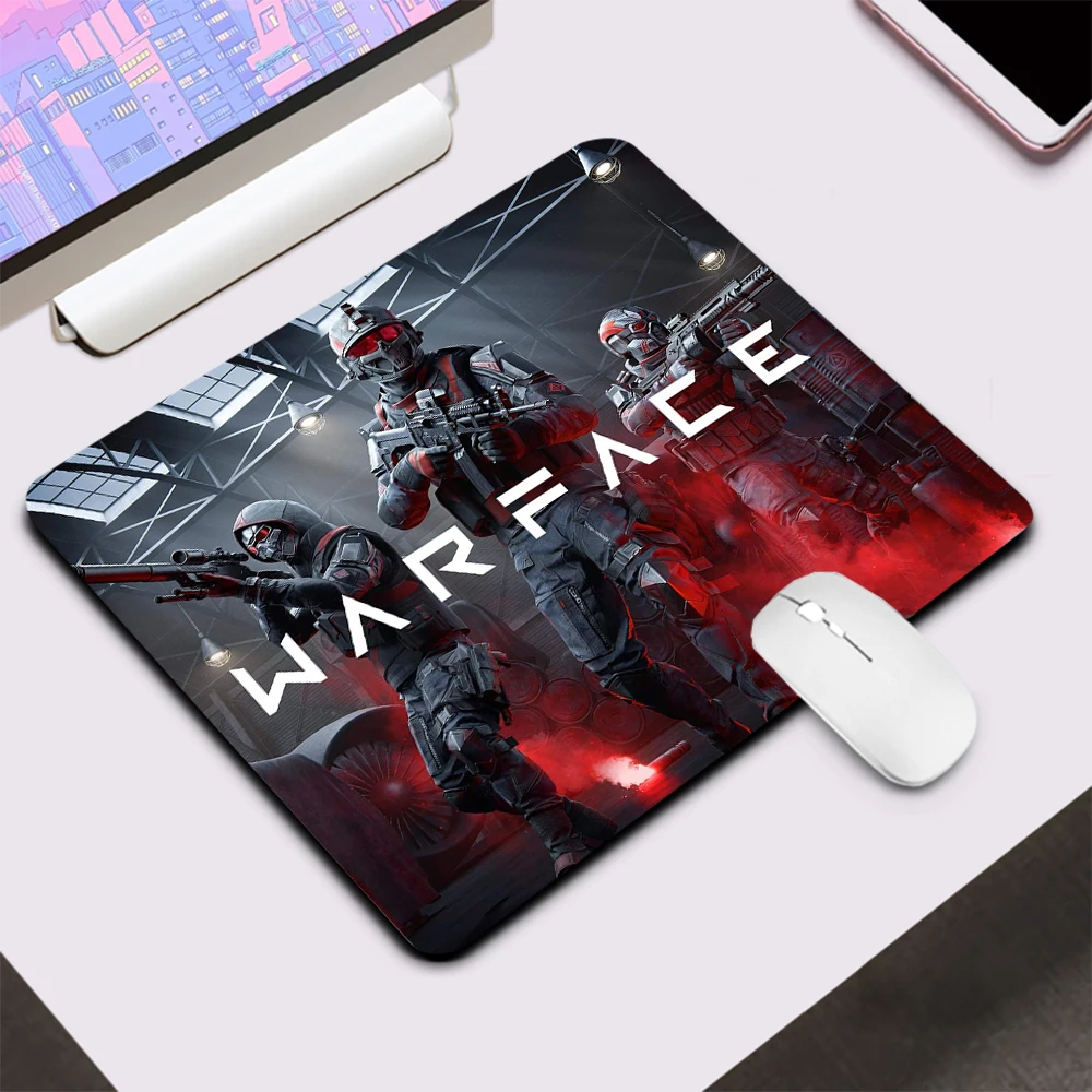 Warface Small Gaming Mouse Pad Computer Office Mousepad Keyboard Pad Desk Mat PC Gamer Mouse Mat Silicone Carpet Laptop Mausepad