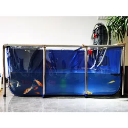 Vokanda Aquarium Fish Tank, 120 Gallon, 480 Liter, 120*80*50cm, 3.9 '* 2.6' * 1.6'