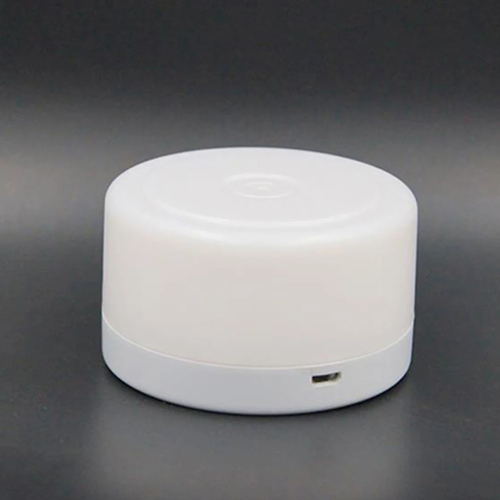 

LED Lamp Night Light Touch Sensor Atmosphere Sleeping Bedside Kids Room Decor Gift Warm Color Change Soft Safe Round Lighting