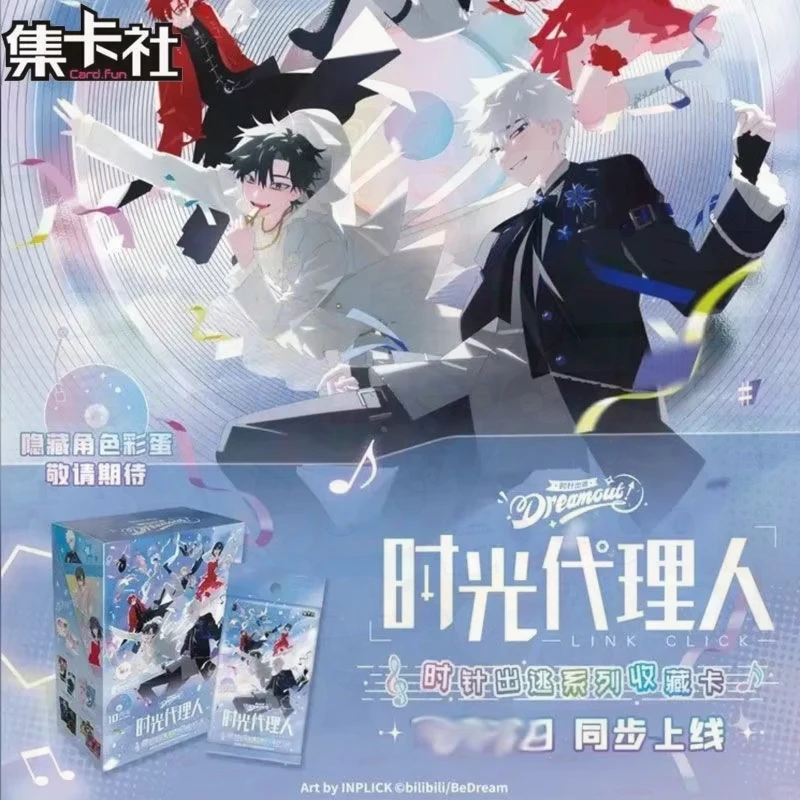 Link Click Shichen Escape Series Collectible Cards, Anime Character Trading Cards, Tabletop Game, Rare Hidden Card, Hobby Gift