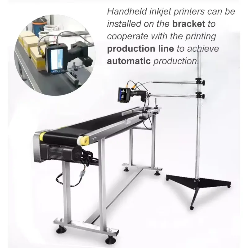 Заводской дешевый пистолет для печати логотипа, машина для кодирования даты, ручной струйный принтер, ручная струйная печатная машина для алюминиевых сумок